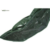 DD Hammocks hanging pocket accessory with mesh compartments for storing valuables above in a hammock.